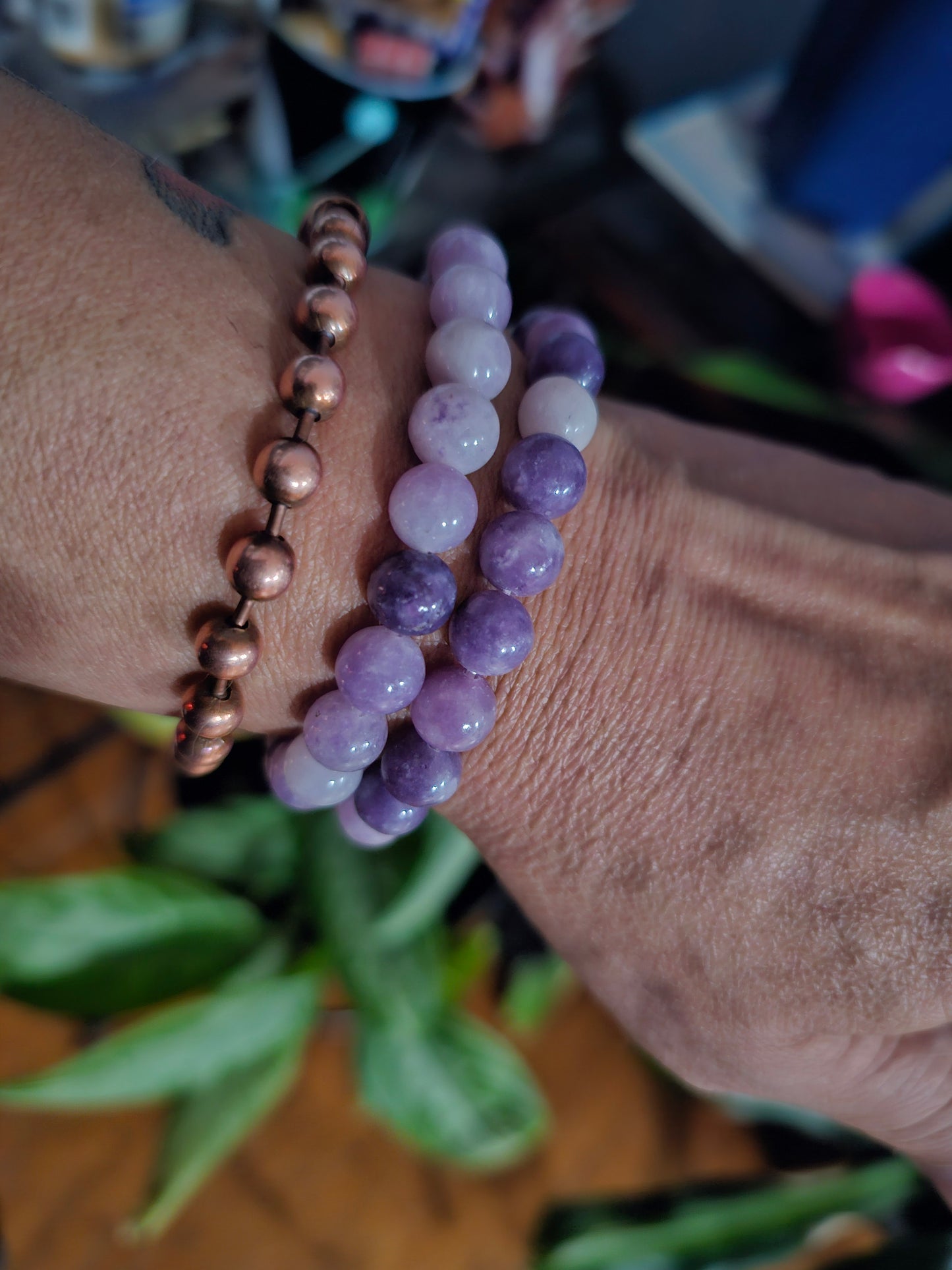 8mm Lepidolite Bracelet