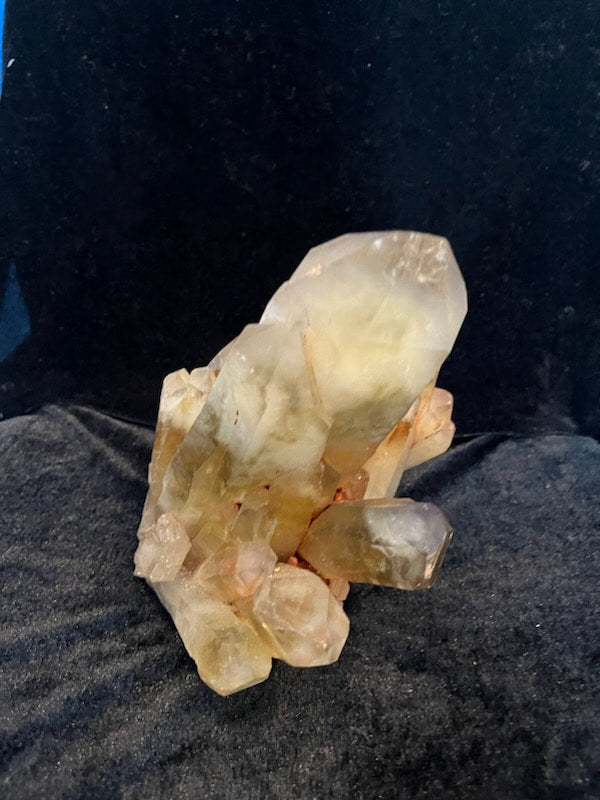 10lb 4oz Huge Smoky Citrine w/ Hematoid Cluster Statement Piece