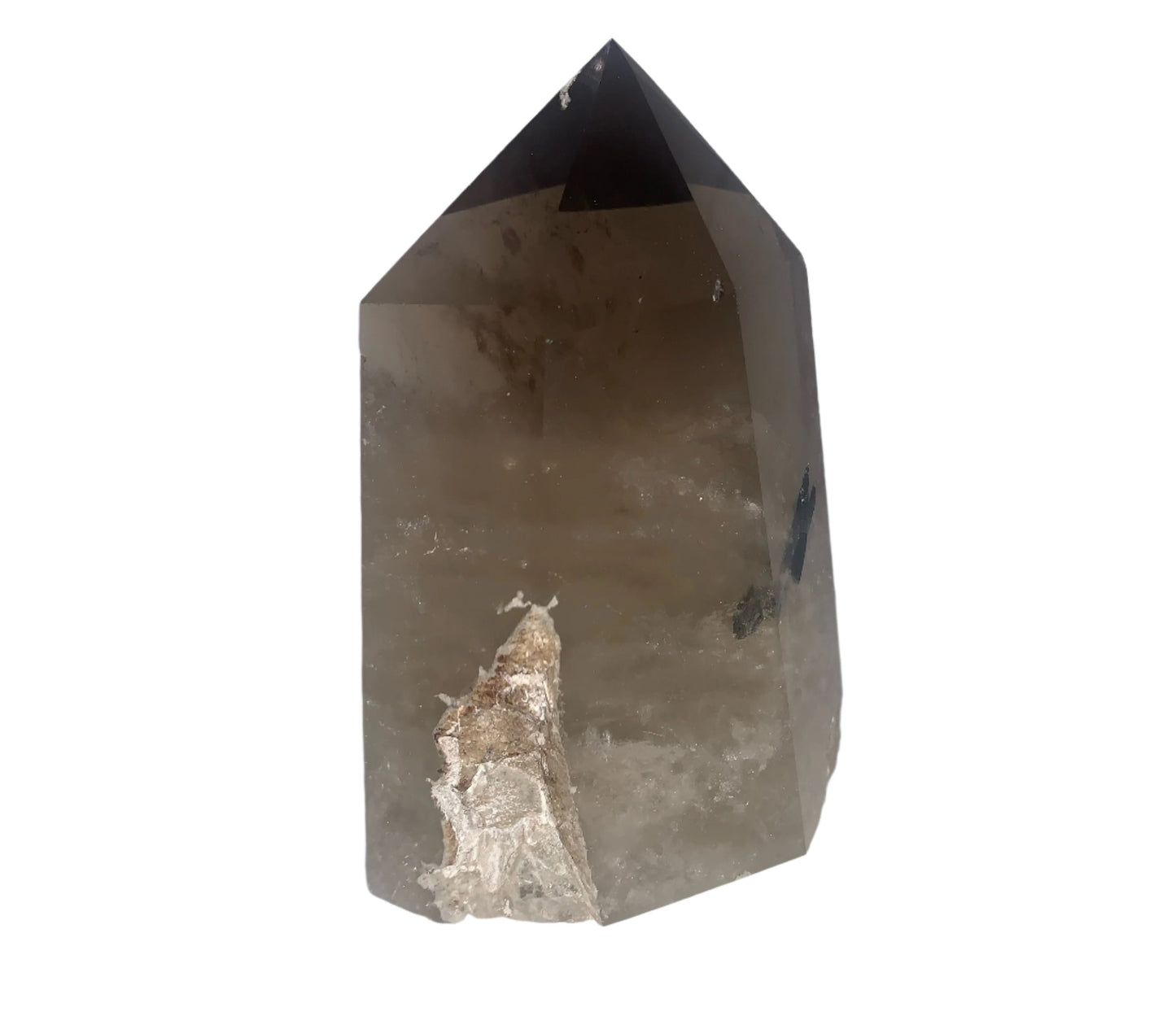 1lb Smoky Quartz w/ Tourmaline Generator