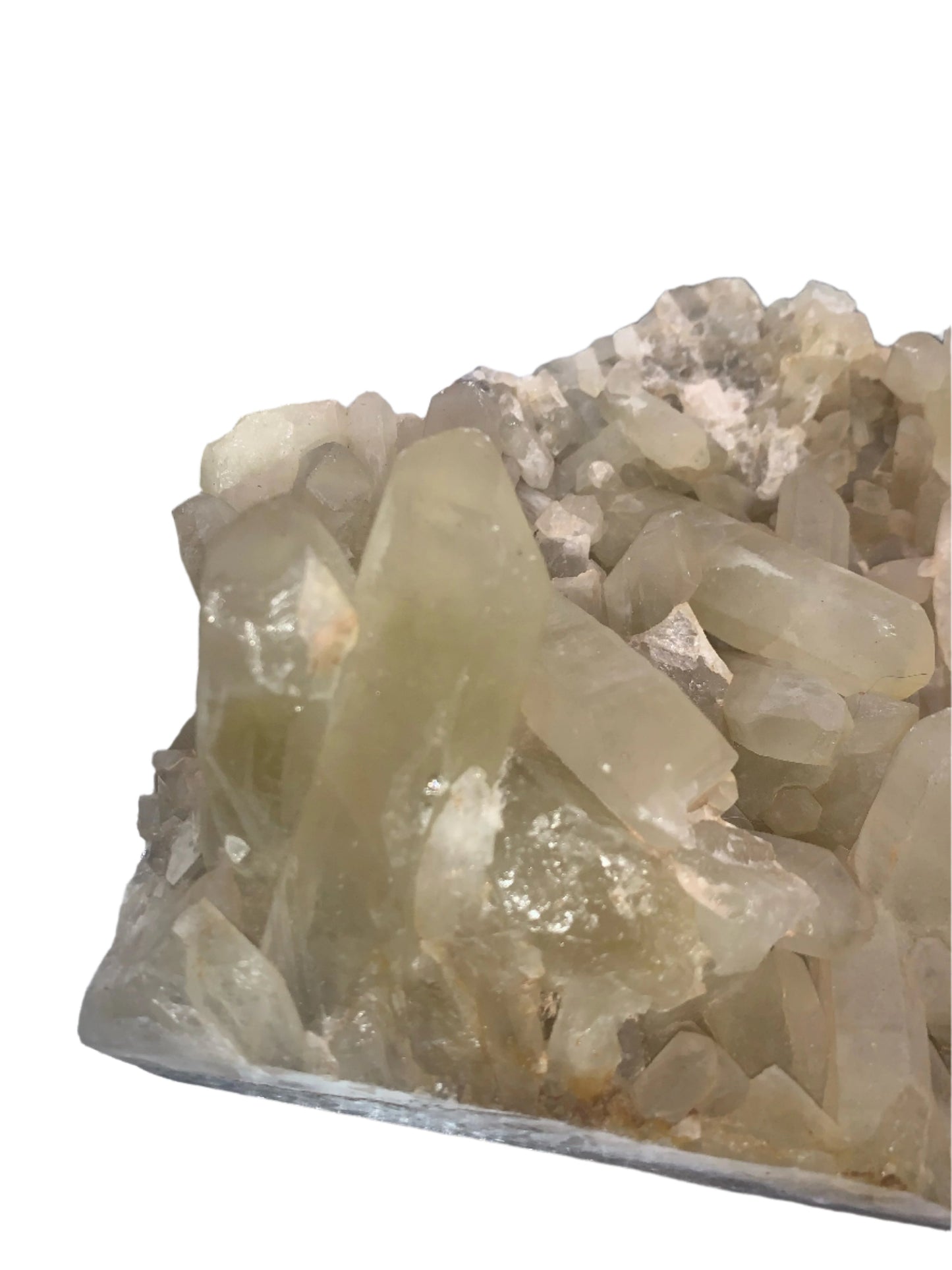 Large and Powerful Smoky Citrine Cluster