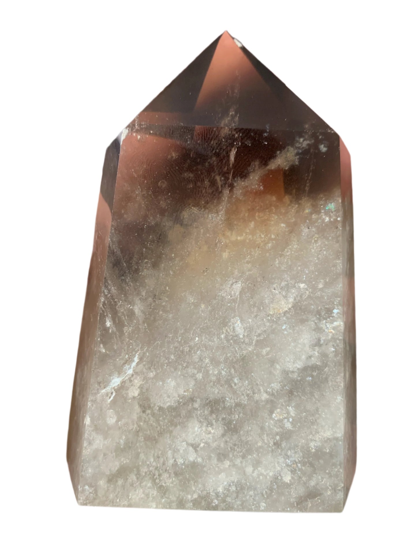 1lb Smoky Quartz w/ Tourmaline Generator