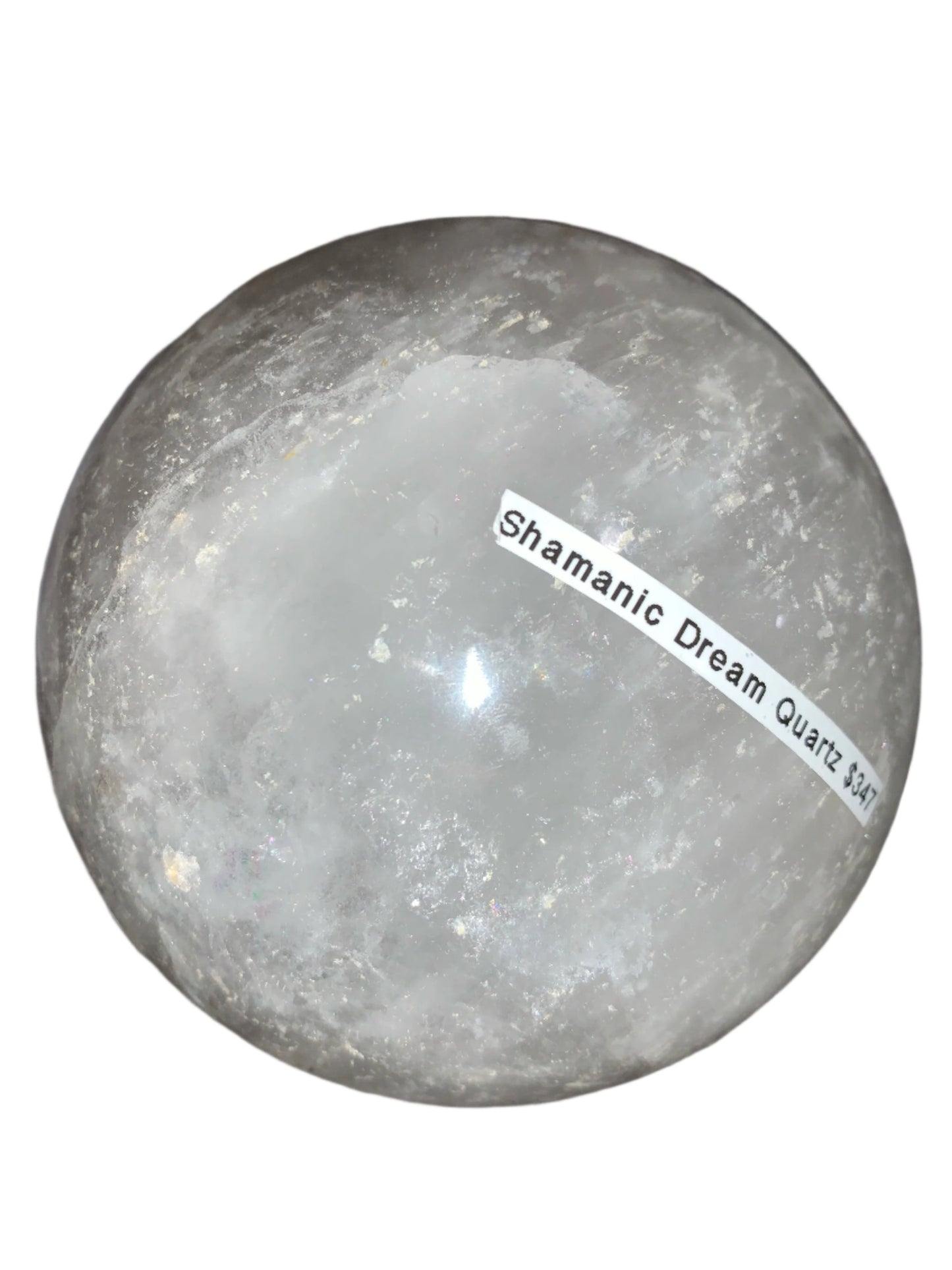 Shamanic Dream Quartz (Lodolite) Sphere