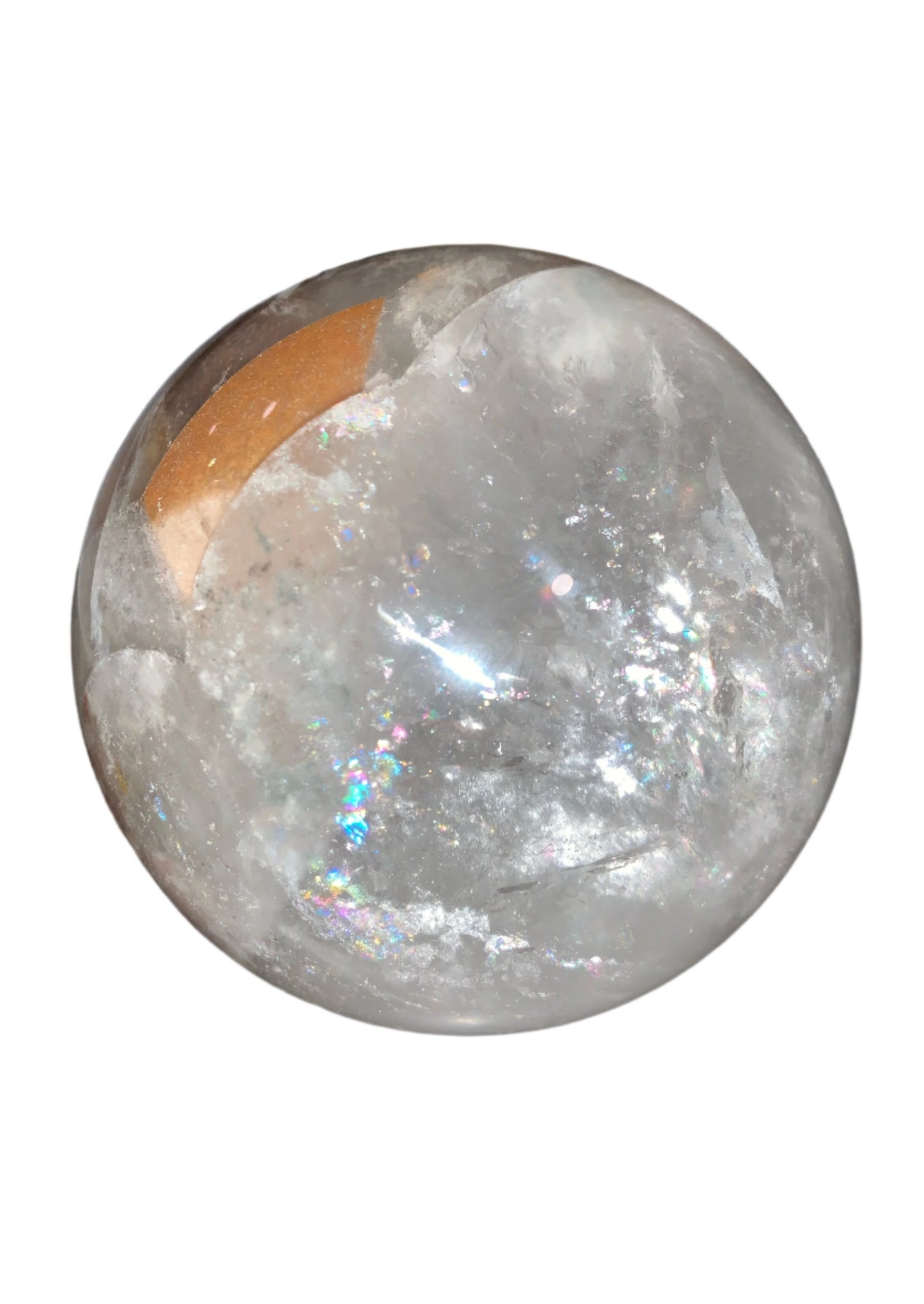 Shamanic Dream Quartz (Lodolite) Sphere