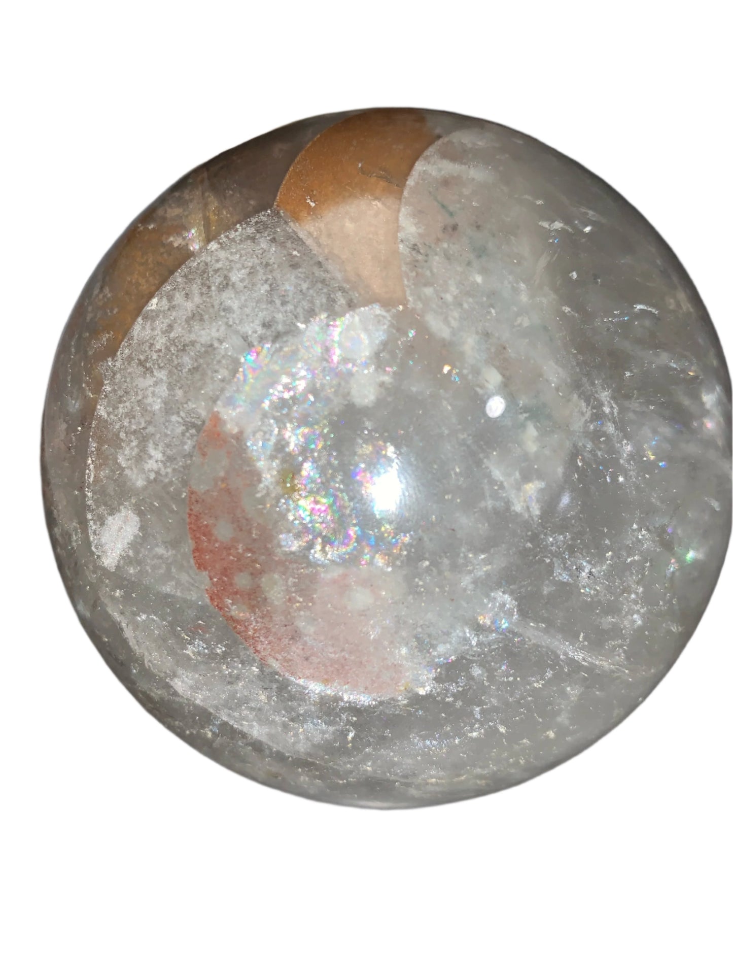 Shamanic Dream Quartz (Lodolite) Sphere