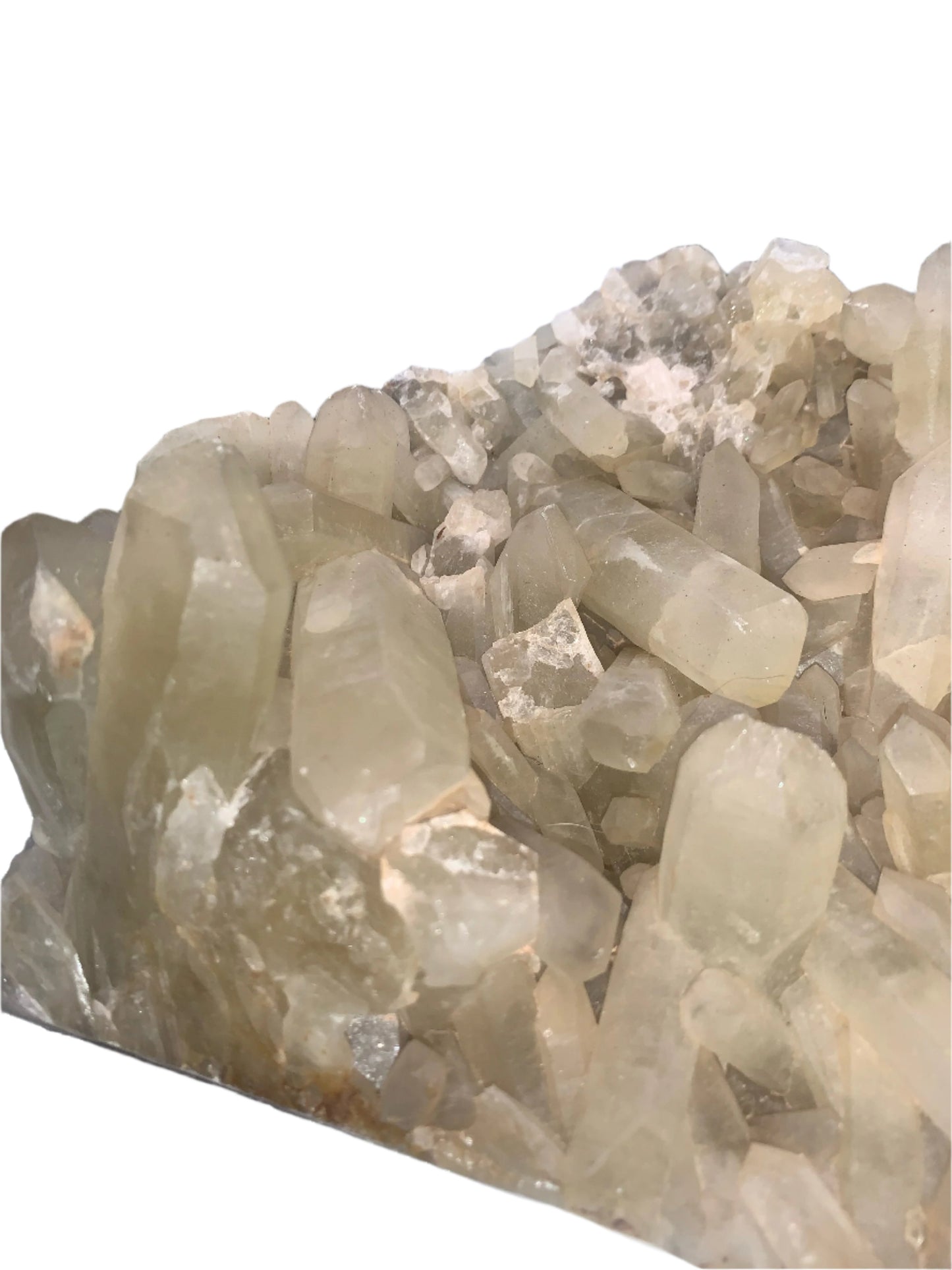 Large and Powerful Smoky Citrine Cluster